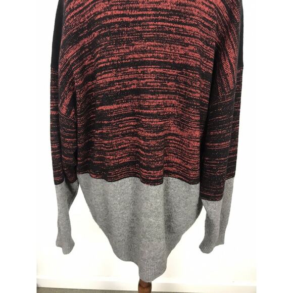 Alexander Wang Marbled Colorblock Pullover Sweater Wool Cashmere - Picture 8 of 8